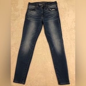 American Eagle Jeans Super Stretch X Hi Rise Jegging Size 8